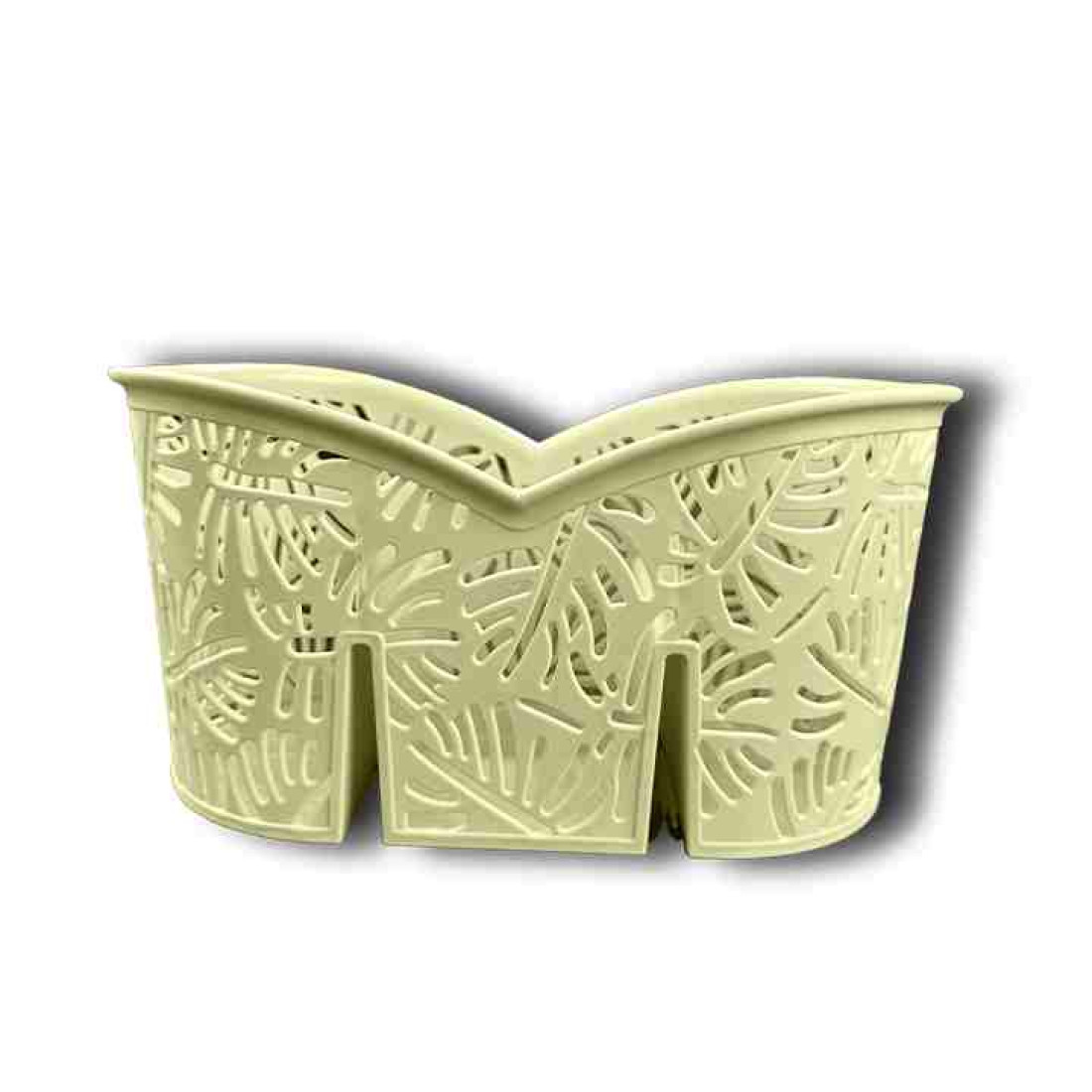 SUPORT TACAMURI TIP COSULET CU MOTIVE FRUNZA