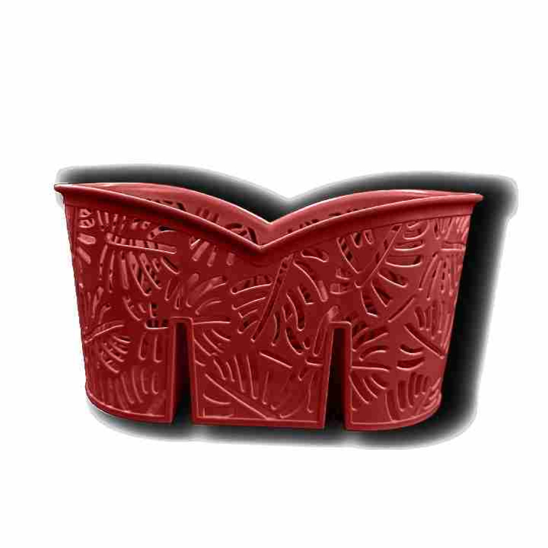 SUPORT TACAMURI TIP COSULET CU MOTIVE FRUNZA