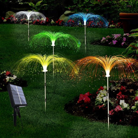 SET 2 BUCATI LAMPA SOLARA DE GRADINA CU PAMATUF