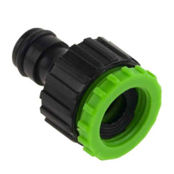 Adaptor robinet 1/2 - 3/4 pentru furtun gradina, adaptor universal, cuplare rapida, montaj usor, rezistent