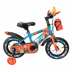 Bicicleta copii pentru baieti RDB Albatros, 12 inch, portocaliu