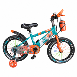 Bicicleta copii pentru baieti RDB Albatros, 16 inch, portocaliu