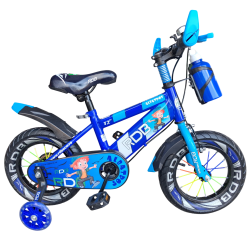Bicicleta copii pentru baieti RDB Albatros, 12 inch, albastru