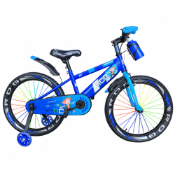 Bicicleta copii pentru baieti RDB Albatros, 20 inch, albastru