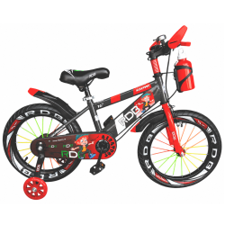 Bicicleta copii pentru baieti RDB Albatros, 16 inch, rosu