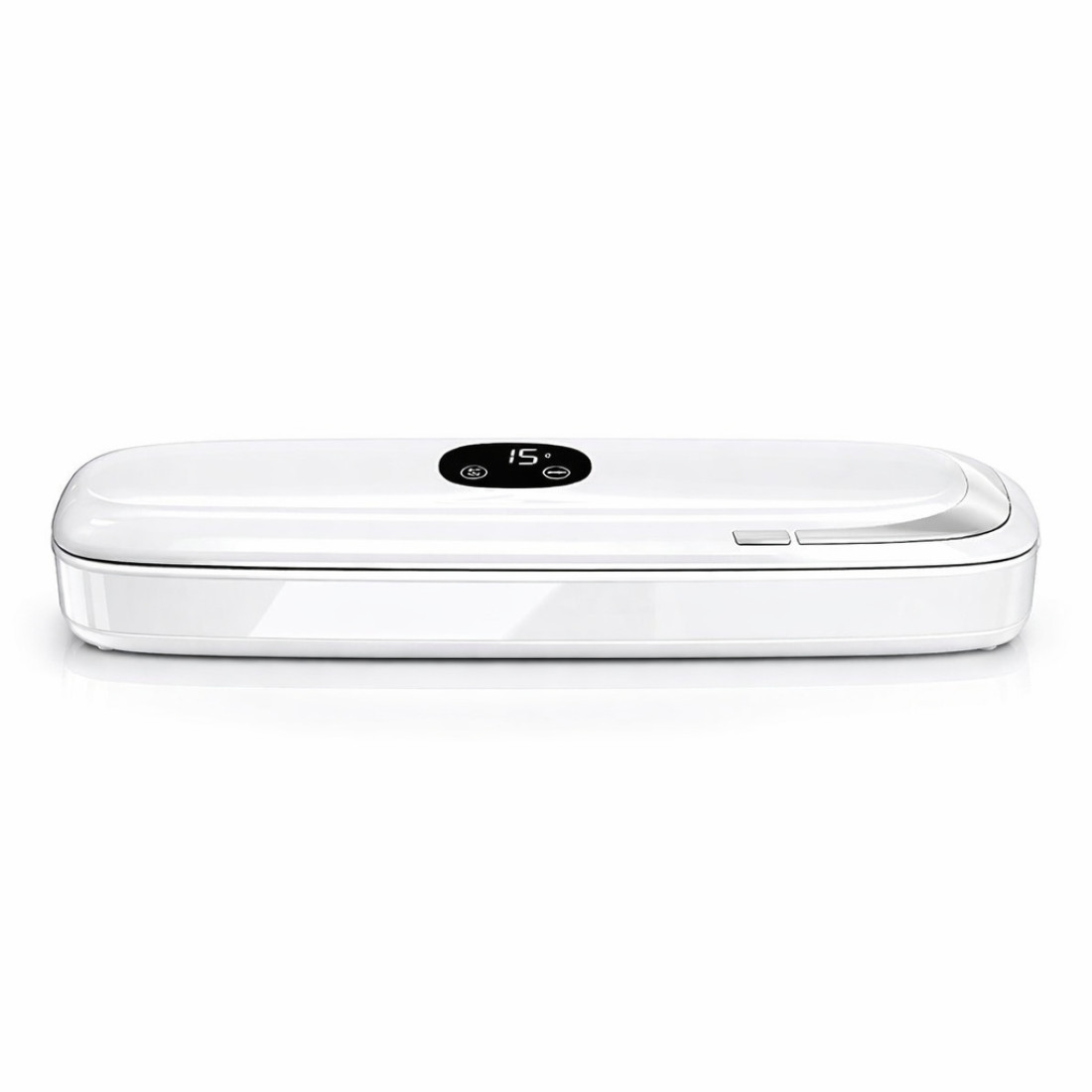 Aparat de vidat si sigilat alimente profesional, 90W, 60kpa, multiple functii de sigilare si vidare automata, zgomot redus, protectie supraincalzire, panou de comanda tactil, 28 cm bara de lipire, compact, 10 pungi incluse