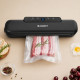 Aparat de vidat si sigilat alimente profesional, 110W, 60kpa, multiple functii de sigilare si vidare automata, zgomot redus, protectie supraincalzire, display LED, 30 cm bara de lipire, compact, 35 x 8.5 x 5 cm, 10 pungi incluse (20x25cm)