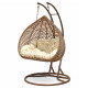 Leagan balansoar fotoliu tip scoica cu cadru metallic, pentru 2 persoane, design modern, pentru interior si exterior, ideal pentru relaxare