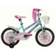 Bicicleta copii RDB Vision Faworis, Turcoaz, 16 inch