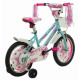 Bicicleta copii RDB Vision Faworis, Turcoaz, 16 inch