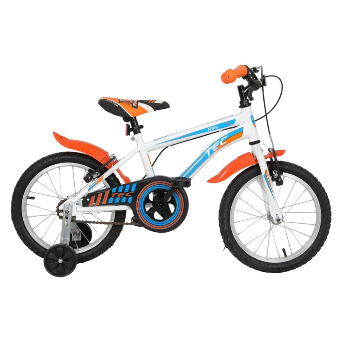 Bicicleta copii RDB ARES, 16 inch, alb