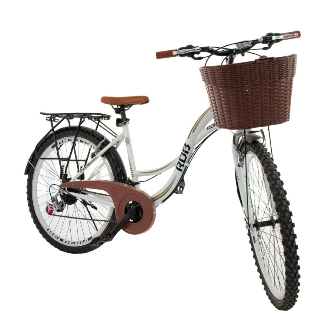 Bicicleta RDB HOLBINA, Crem, Roata 26" Otel