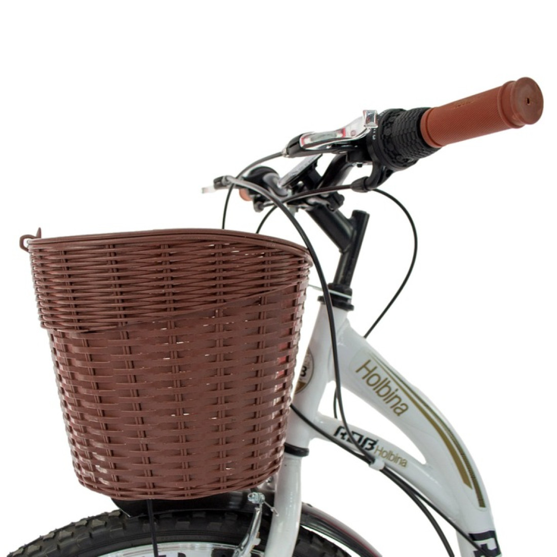 Bicicleta RDB HOLBINA, Crem, Roata 26" Otel