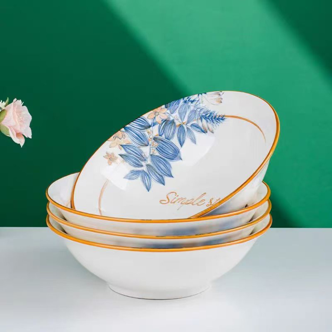 Bol ceramic "Simple style", 15 cm