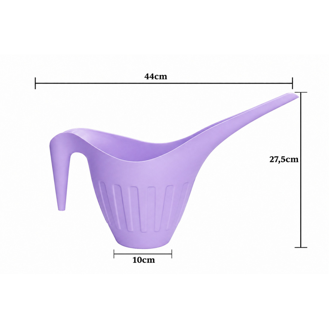 Stropitoare tip cana de udare, design ergonomic, 44 x 10 x 27.5 cm, violet