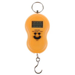 Cantar electronic de mana cu carlig, portabil, Ecran LCD, capacitate maxima de 50 kg