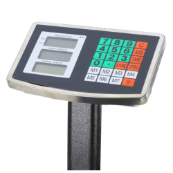 Cantar electronic platforma cu brat pliabil, functie TARE si Zero, greutate maxima 180 Kg