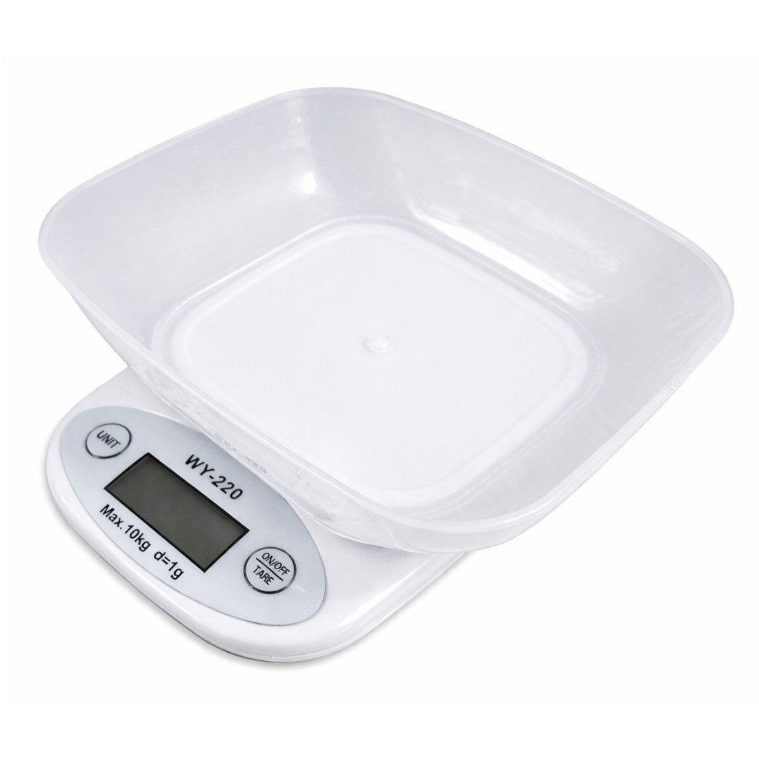 Cantar digital de bucatarie cu bol, greutate maxima 10 Kg, oprire automata