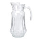 Carafa sticla cu capac, 1.8 L, design modern, 25 x 10 cm