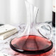 Carafa din sticla pentru vin, 1.8L, design elegant modern