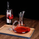 Carafa din sticla pentru vin, 1.8L, design elegant modern