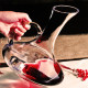 Carafa din sticla pentru vin, 1.8L, design elegant modern