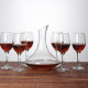 Carafa din sticla pentru vin, 1.8L, design elegant modern