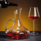 Carafa din sticla pentru vin, 1.8L, design elegant modern