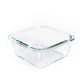 Caserola din sticla cu capac etans, 800 ml
