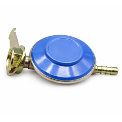 Ceas regulator gaz cu cheie pentru butelie, debit 1300 g/h, presiune 37 mbar, filet standard, compatibil GPL, Sigur, durabil, usor de montat, ideal pentru aragaz, gratar si camping