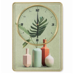 Ceas tip tablou 30 x 40 cm, verde