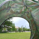 Cort camping cu ridicare automata, spatios, rezistent la vant, apa, material impermeabil, dimensiuni 2 x 2m, camuflaj