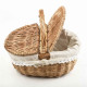 Cos picnic traditional cu capac, 45 x 35 x 22 cm
