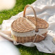 Cos picnic traditional cu capac, 45 x 35 x 22 cm
