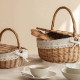 Cos picnic traditional cu capac, 45 x 35 x 22 cm