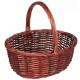 Cos de rachita impletit, design traditional rustic, 43 x 36 x 14 cm