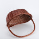 Cos de rachita impletit, design traditional rustic, 43 x 36 x 14 cm