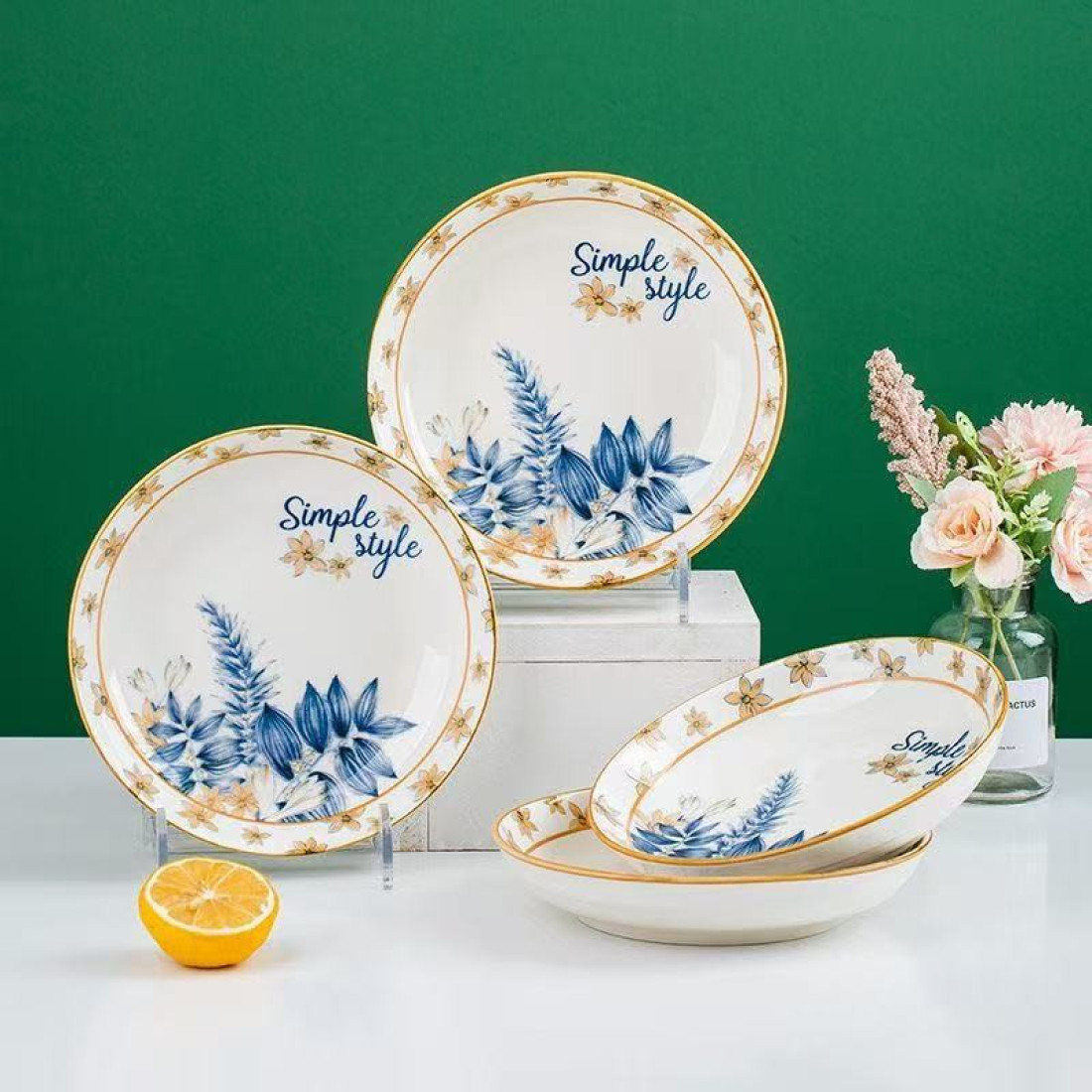 Farfurie ceramica "Simple style", 18 cm