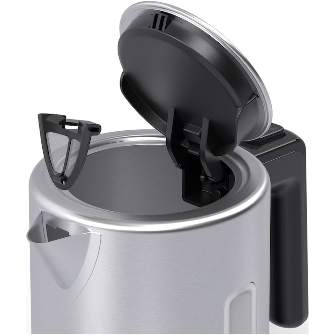 Fierbator Tesla KT450BX, 1.0L, 2200W, oprire automata, indicator LED, baza rotativa 360°, inox 