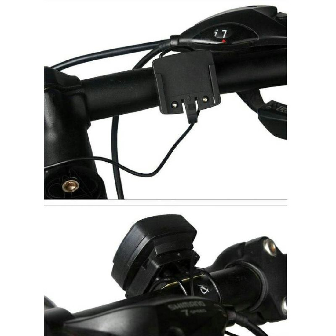 Ciclocomputer LCD multifunctional SB-318, 15 functii, negru, 4.5x4.6x1.8cm 