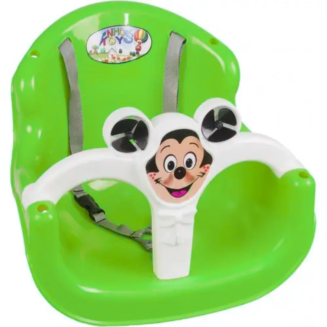 Leagan cu spatar pentru copii RDB-EY-7250, Verde