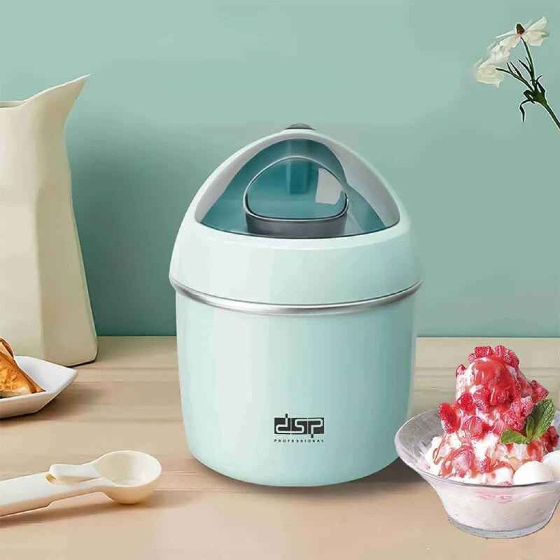 Masina de inghetata si iaurt DSP KA4014 Masina de inghetata si iaurt DSP KA4014