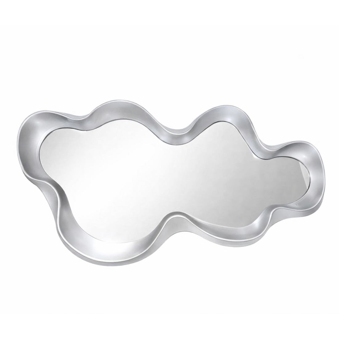 Oglinda decorativa in forma de nor 50 x 100 cm, design modern