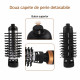 Perie electrica de par rotativa, DSP Profesional, 900W, 2 perii capete rotative, uscare 360° si stilizare, 2 viteze, 2 setari de temperatura, potrivita pentru orice lungime si tip de par, cablu de 1.8 m