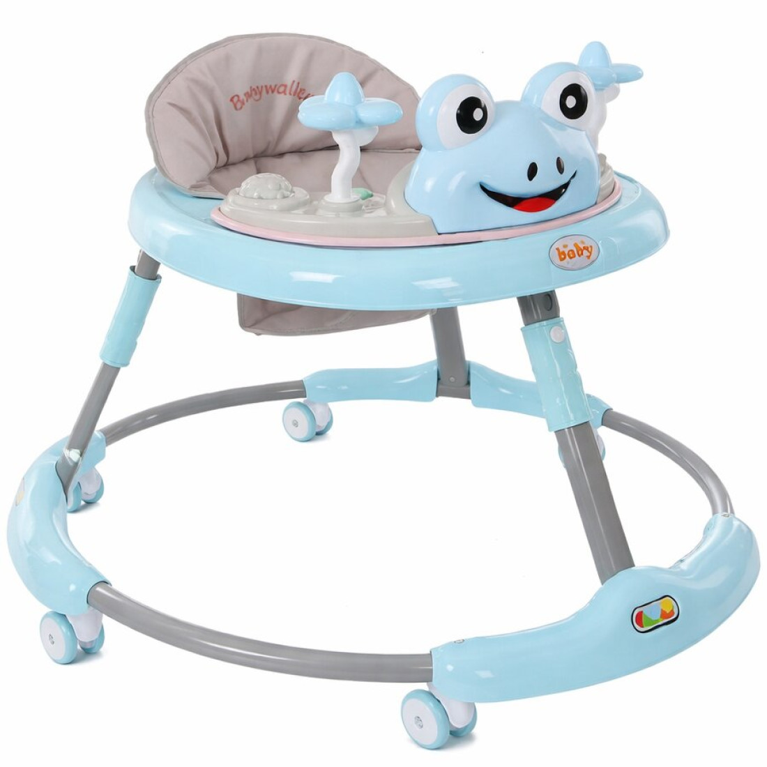 Premergator reglabil cu muzicuta si figurina, 819S, Albastru