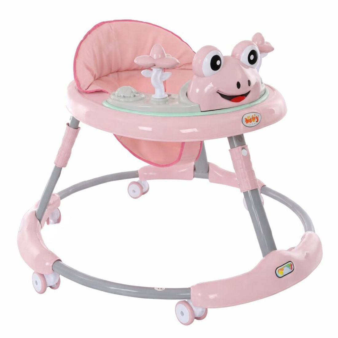 Premergator reglabil cu muzicuta si figurina, 819S, Roz