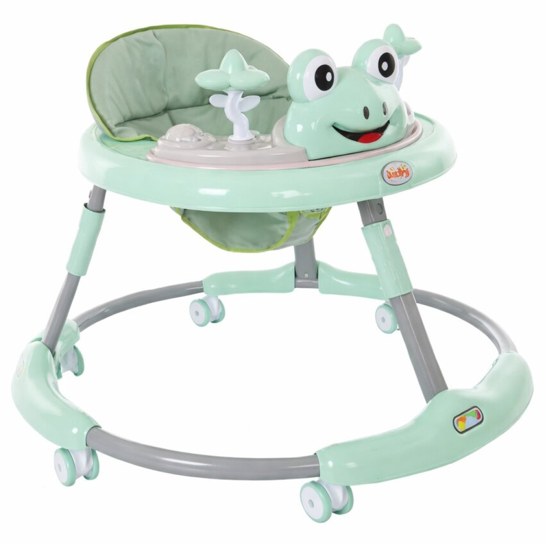 Premergator reglabil cu muzicuta si figurina, 819S, Verde