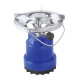Plita pe gaz pentru camping, un singur arzator, culoare albastru