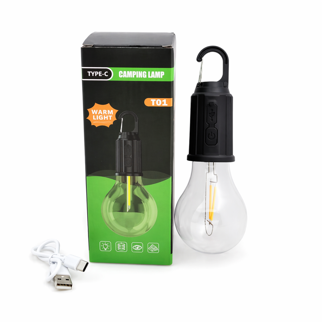 LAMPA SOLARA T01 LUMINA CALDA, RAC-777722