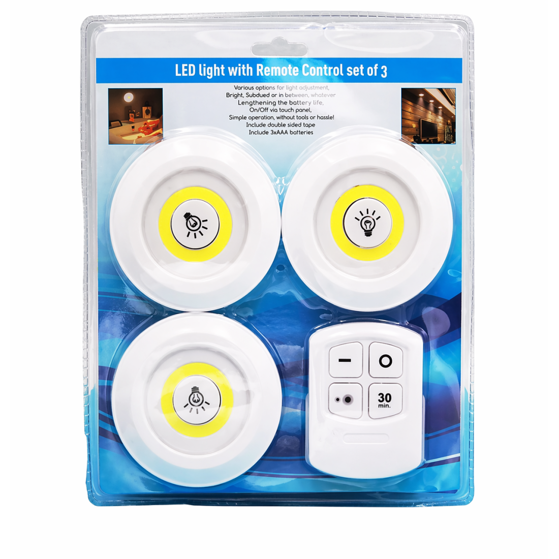 LAMPA CU CONTROL LA DISTANTA 1+3, RAC-777740